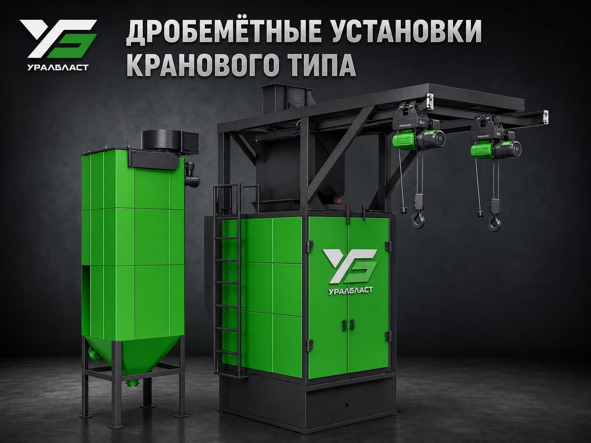 Дробеметные установки кранового типа в Москве