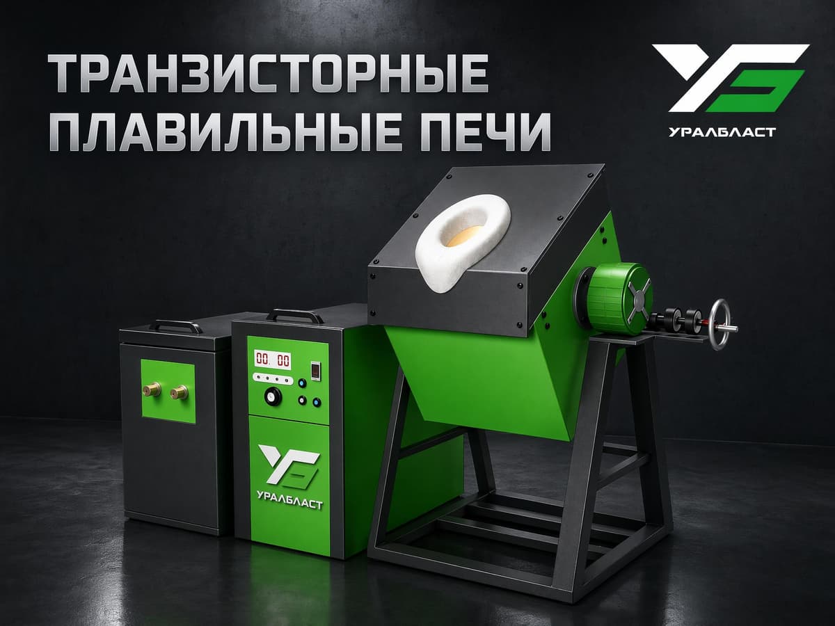Индукционные плавильные транзисторные печи
